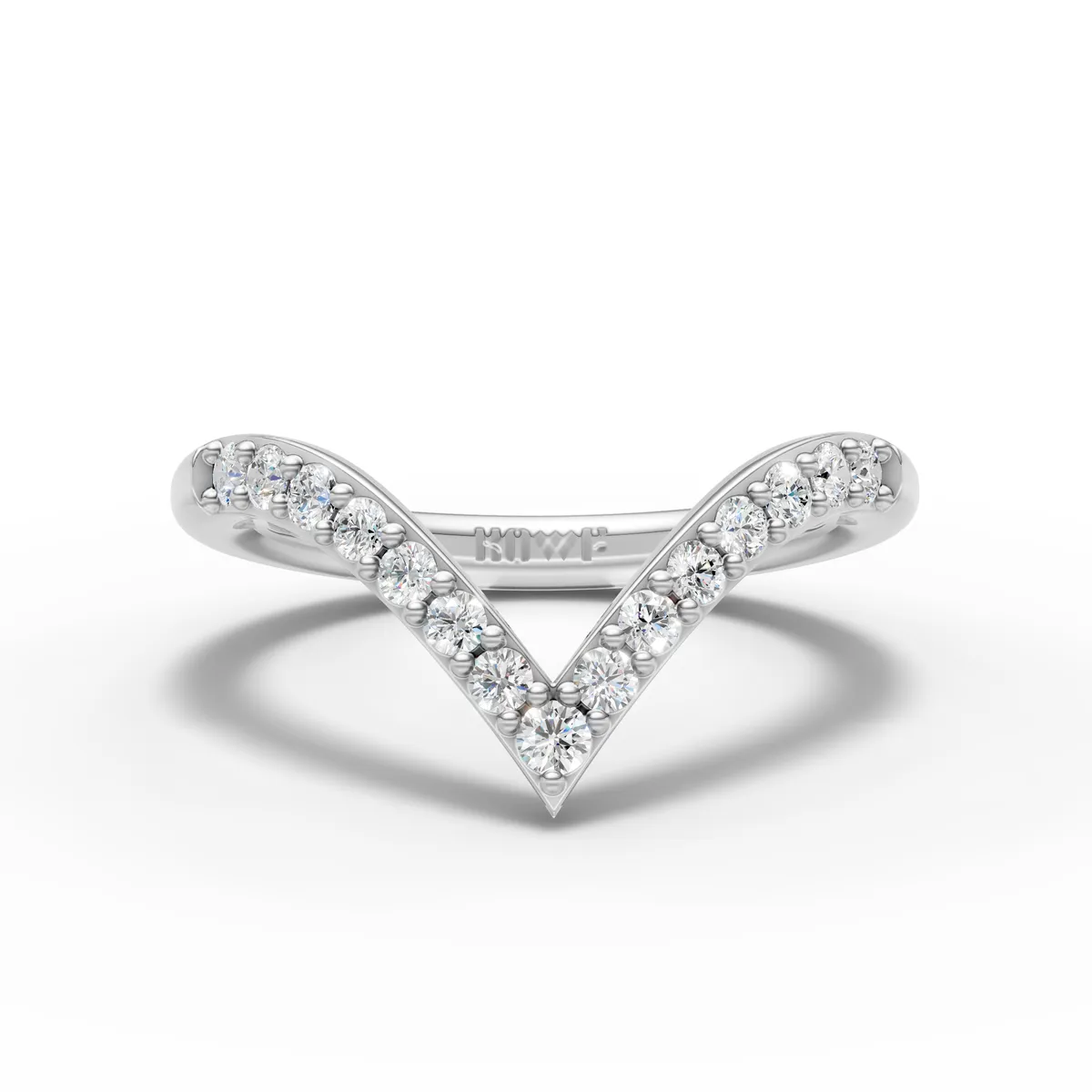 Wishbone Diamond Ring